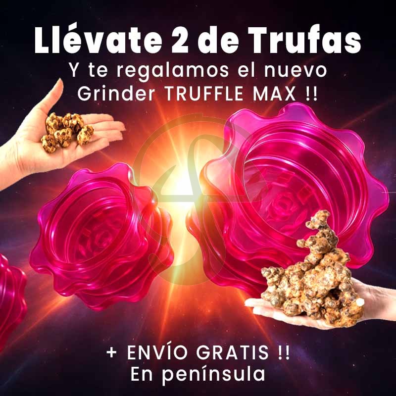 2x Trufas + Grinder Truffle Max Gratis 