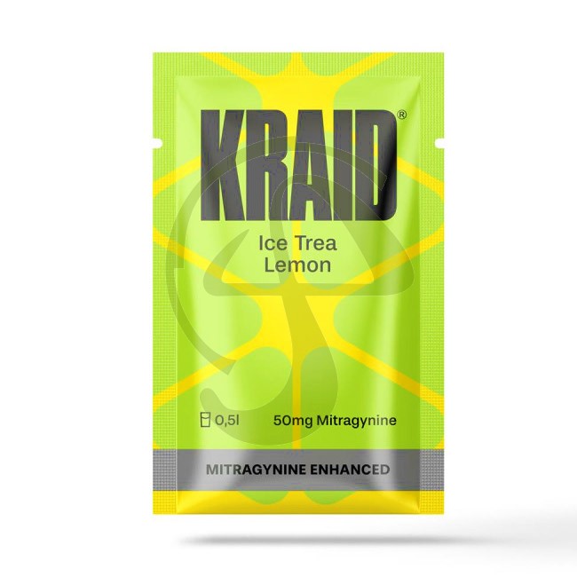 KRAID Ice Trea Lemon - Kratom Mitragynine Enhanced