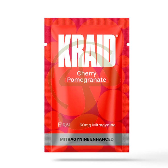 KRAID Cherry Pomegranate - Kratom Mitragynine Enhanced