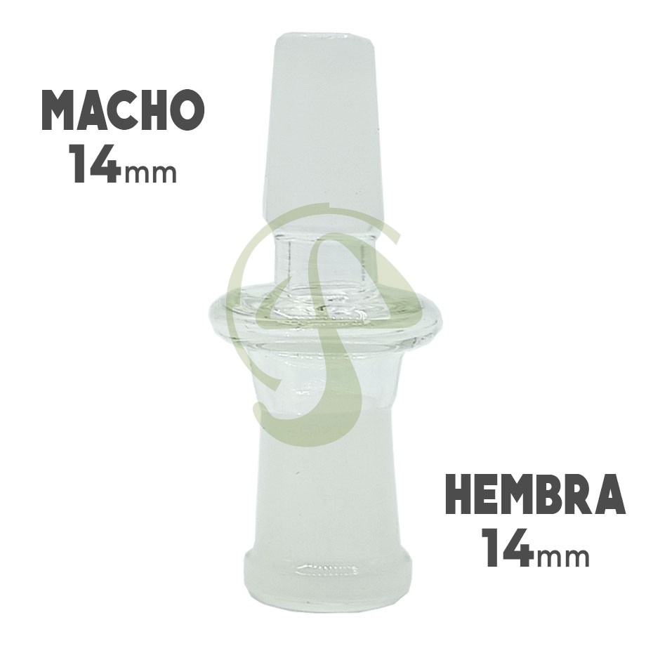 Adaptador - MACHO 14mm - HEMBRA 14mm