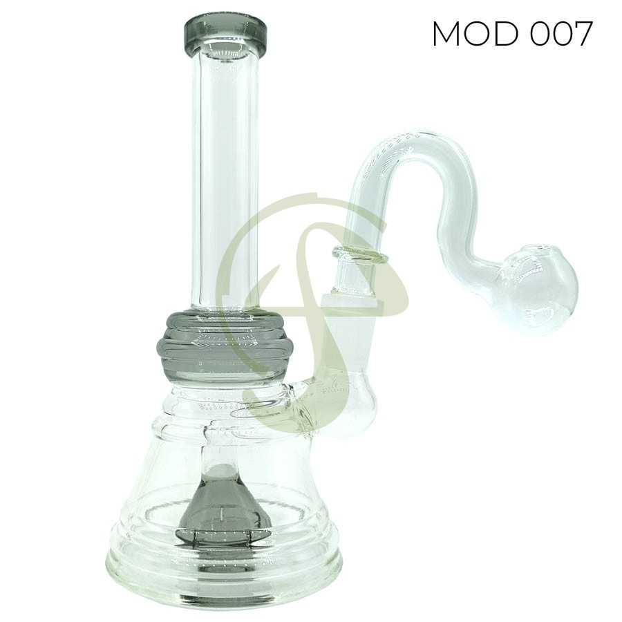 Bong Percolador Oiler Bola 18cm - Mod 007