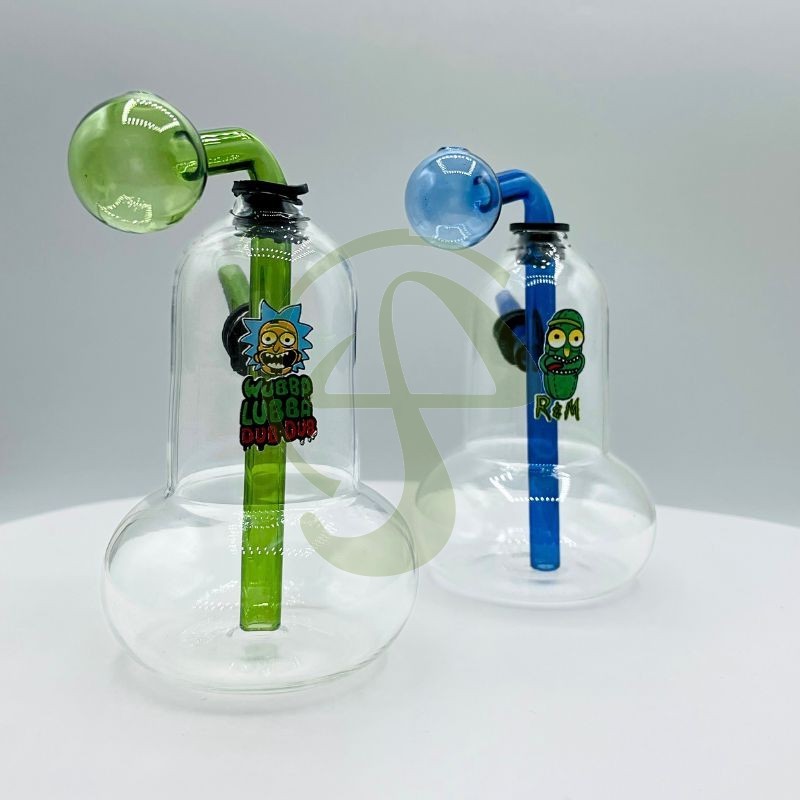 Pipa de Agua Rick And Morty Verde