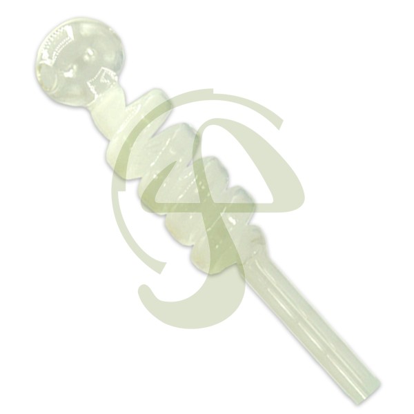 Pipa Cristal Tirabuzon - Para hierba