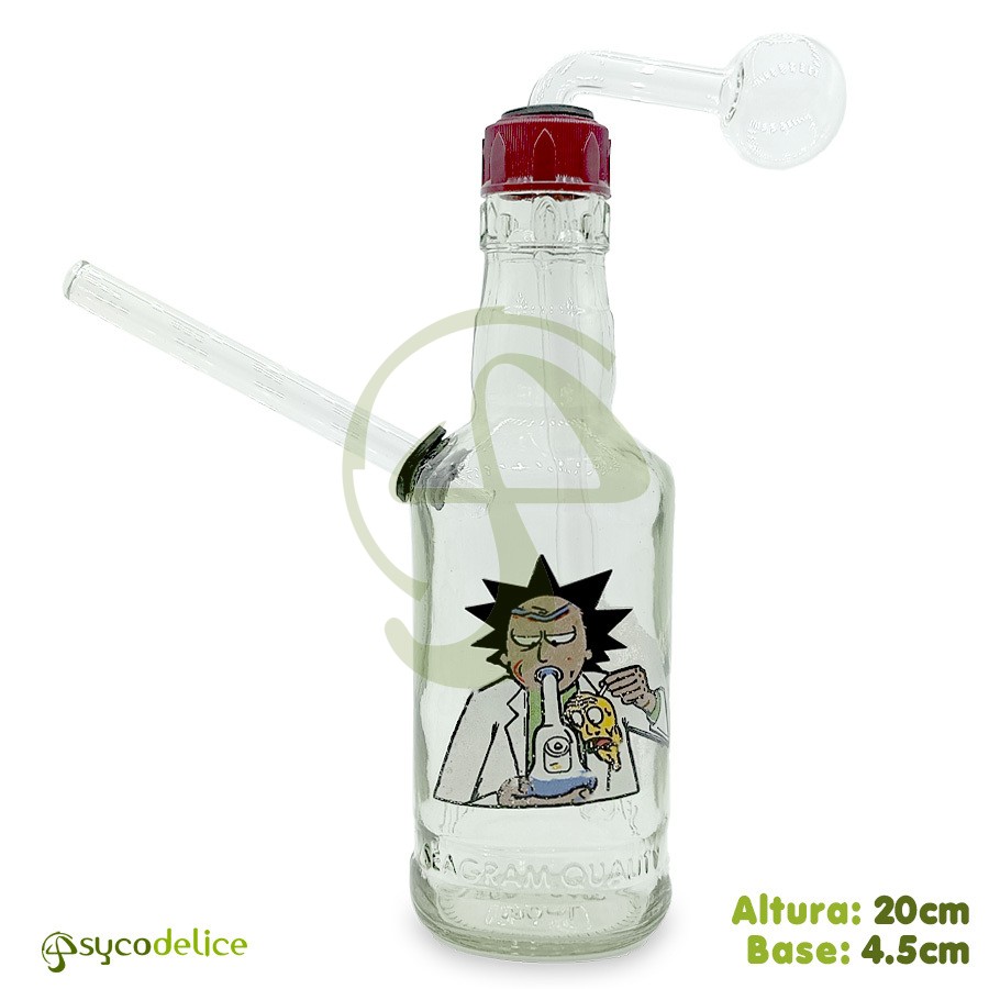 Pipa De Agua Bola De Cristal 20cm - Botella