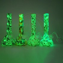 Bong Silicona Oiler 19cm - FLUORESCENTE