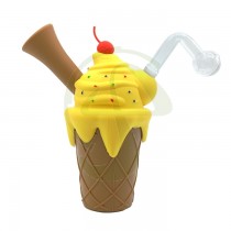 Bong Silicona Oiler - Ice Cream - 14cm