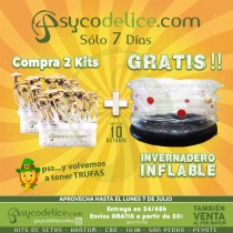 2 KIT de SETAS + INVERNADERO INFLABLE GRATIS !! 