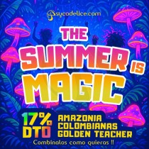 Kit Mix THE SUMMER IS MAGIC amaonia colombianas golden teacher