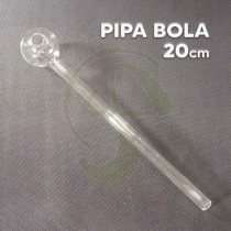 Pipa Cristal Básica Grande 20cm
