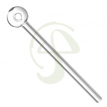 PIPA CRISTAL DE BOROSILICATO OILER - 20CM