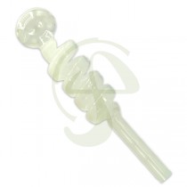Pipa Cristal Tirabuzon - Para hierba
