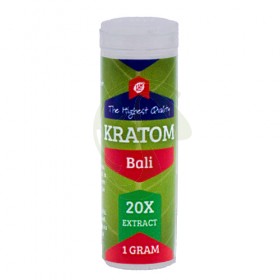 Kratom Bali Rojo 20X extracto | Mitragyna Speciosa