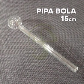 Pipa Cristal Básica 15 cm
