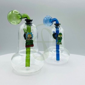 Pipa de Agua Rick And Morty Verde