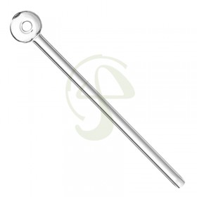 PIPA CRISTAL DE BOROSILICATO OILER - 30CM