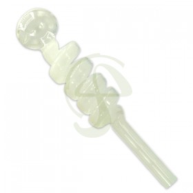 Pipa Cristal Tirabuzon - Para hierba